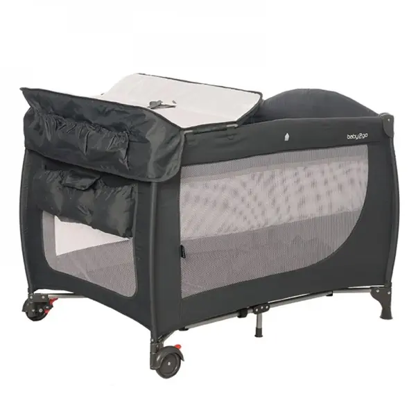 Baby2Go Puffy  Oyun Parkı 70x110 cm Gri