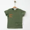 Hira T-Shirt Snap Baskılı Haki