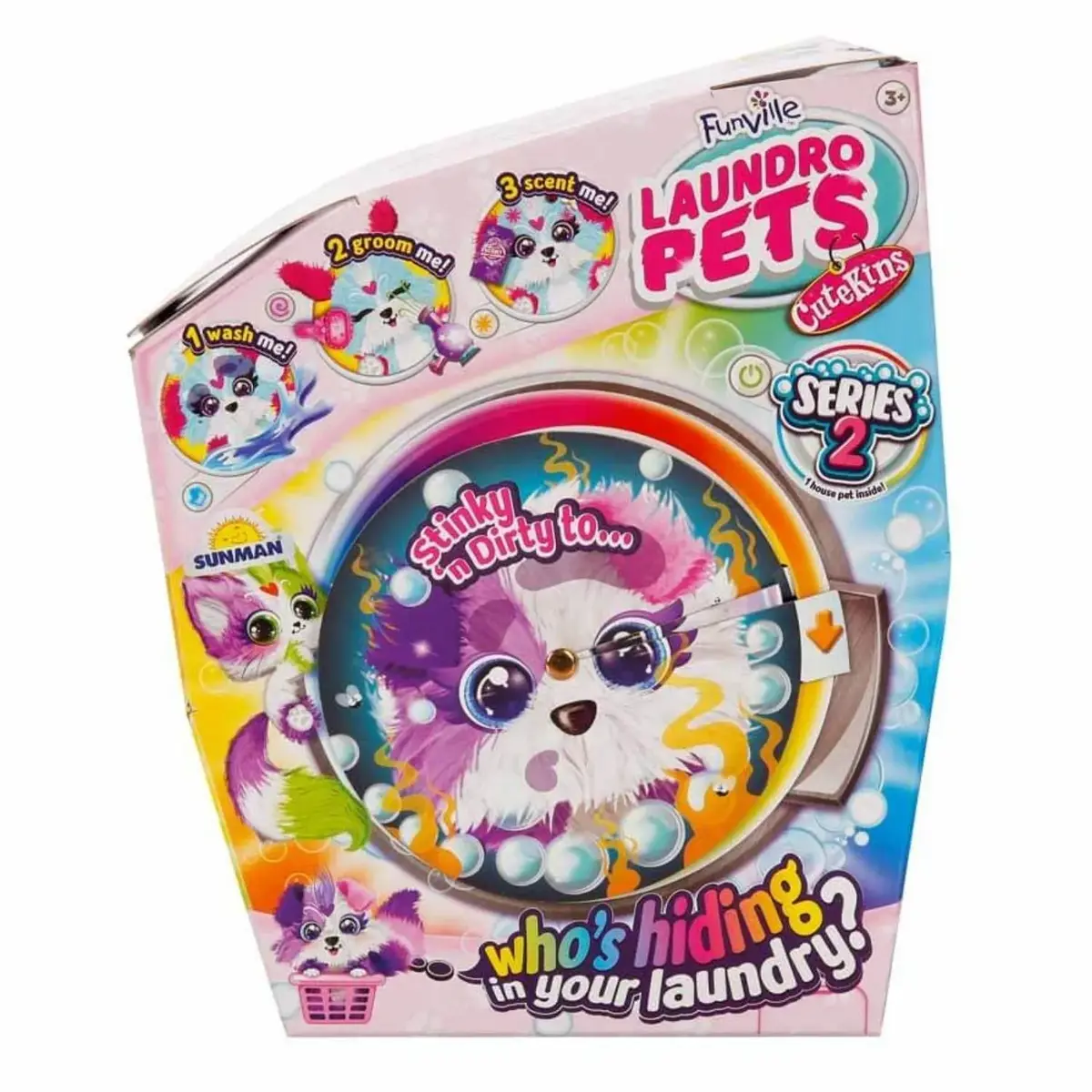Cutekins Laundro Pets Sürpriz Peluş