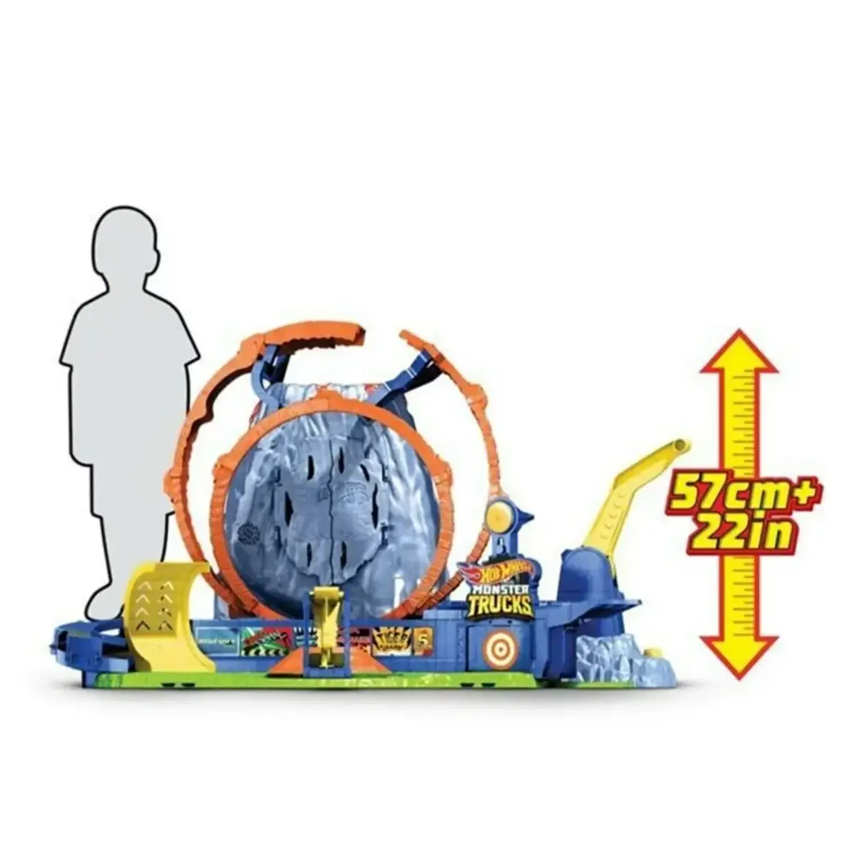 Hot Wheels Monster Trucks Volkanik Alanda Macera Oyun Seti