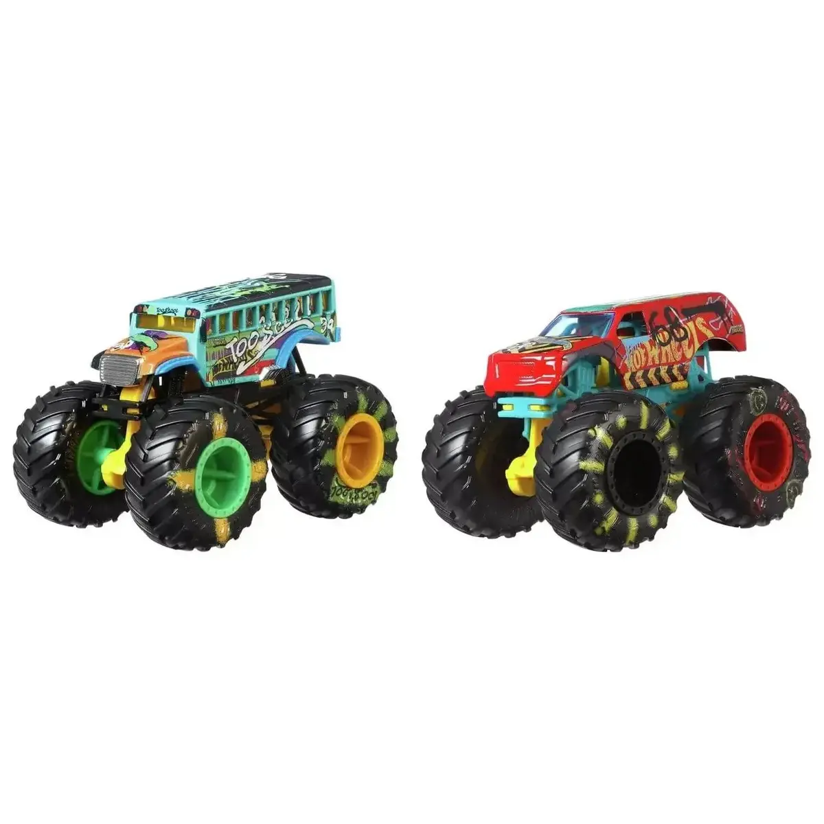 Hot Wheels Monster Trucks Güçlü İkili 1:64 Arabalar
