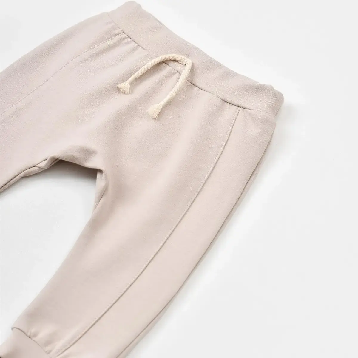 Bibaby Organik Pantolon Patiksiz Curly Sheep Bej