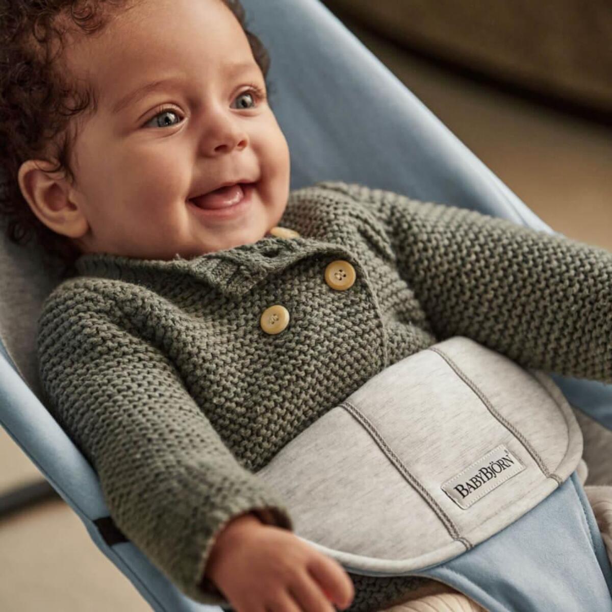Babybjörn Balance Soft Ana Kucağı Cotton Jersey Blue Grey