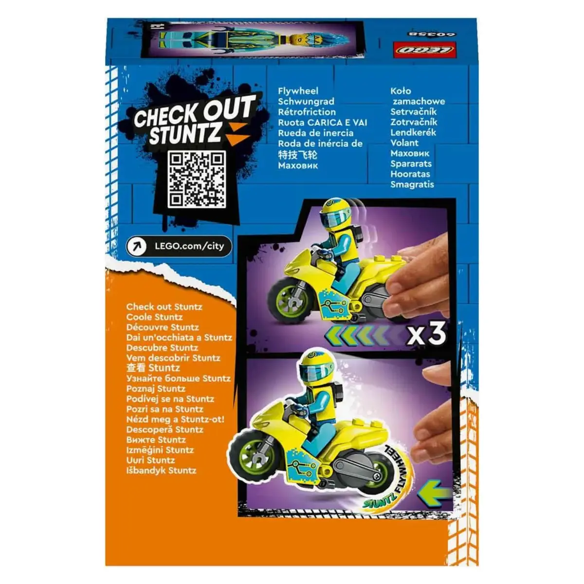 LEGO City Siber Gösteri Motosikleti 60358