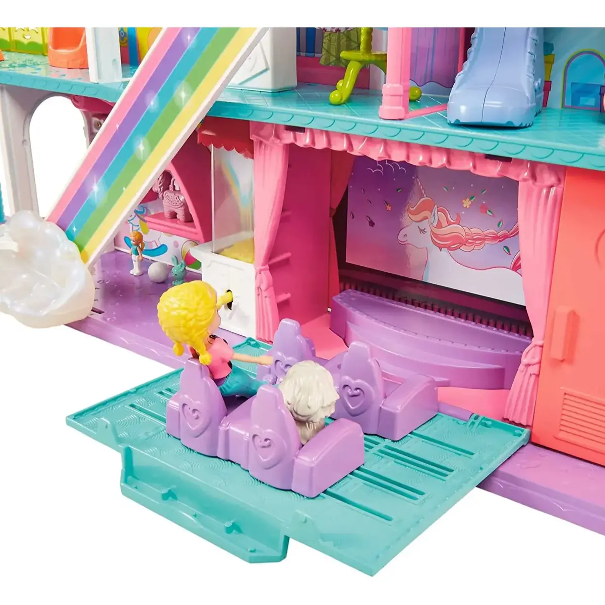 Polly Pocket Gökkuşağı Alışveriş Merkezi Oyun Seti