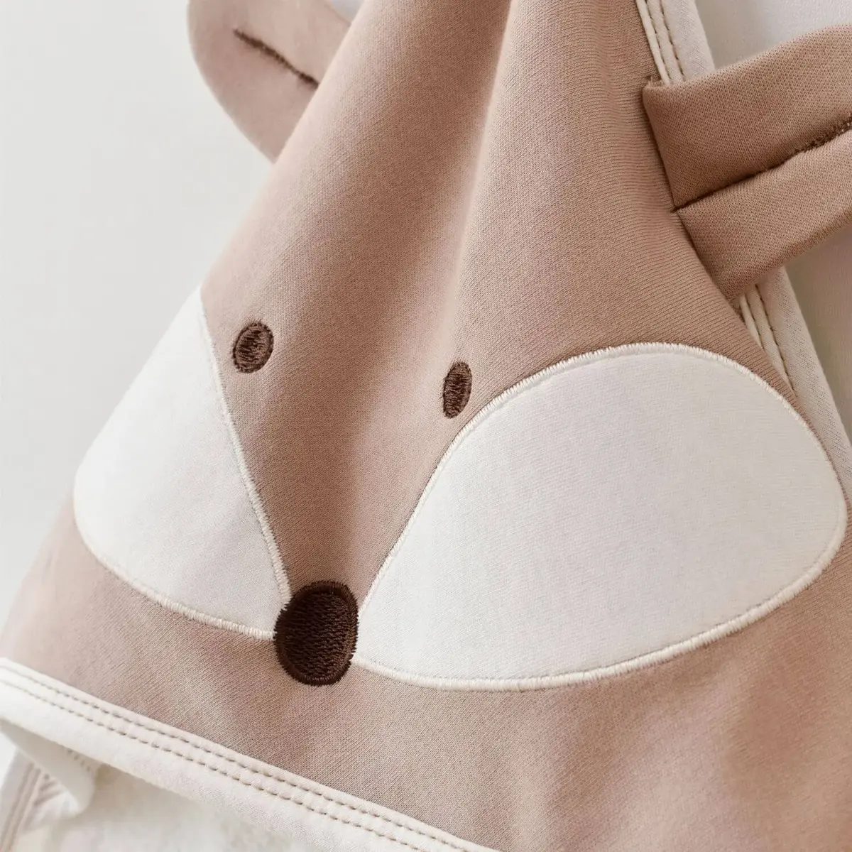 Bibaby Havlu Sweet Fox Ekru - Kahverengi