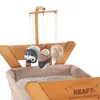 Kraft Astra 2 In 1 Anne Yanı Beşik Bej