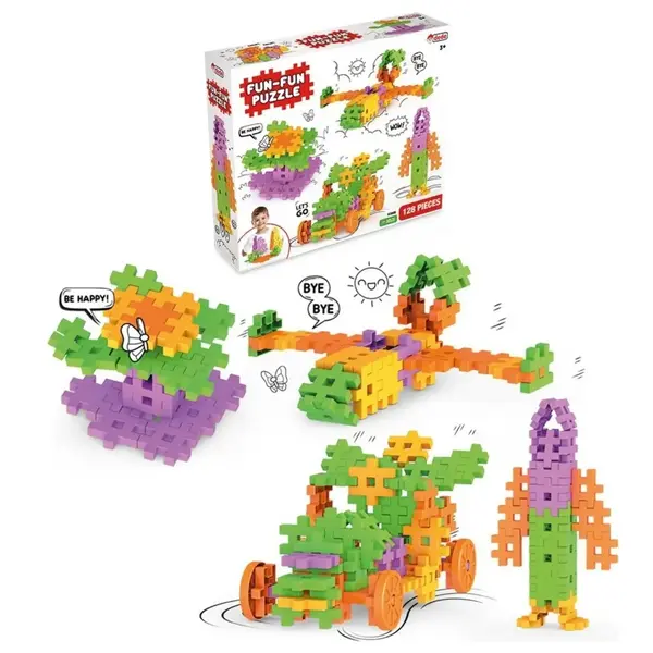 Dede Fun Fun Puzzle 128 Prç