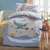 Cottonbox Bebek Nevresim Takımı Air Plane Mavi