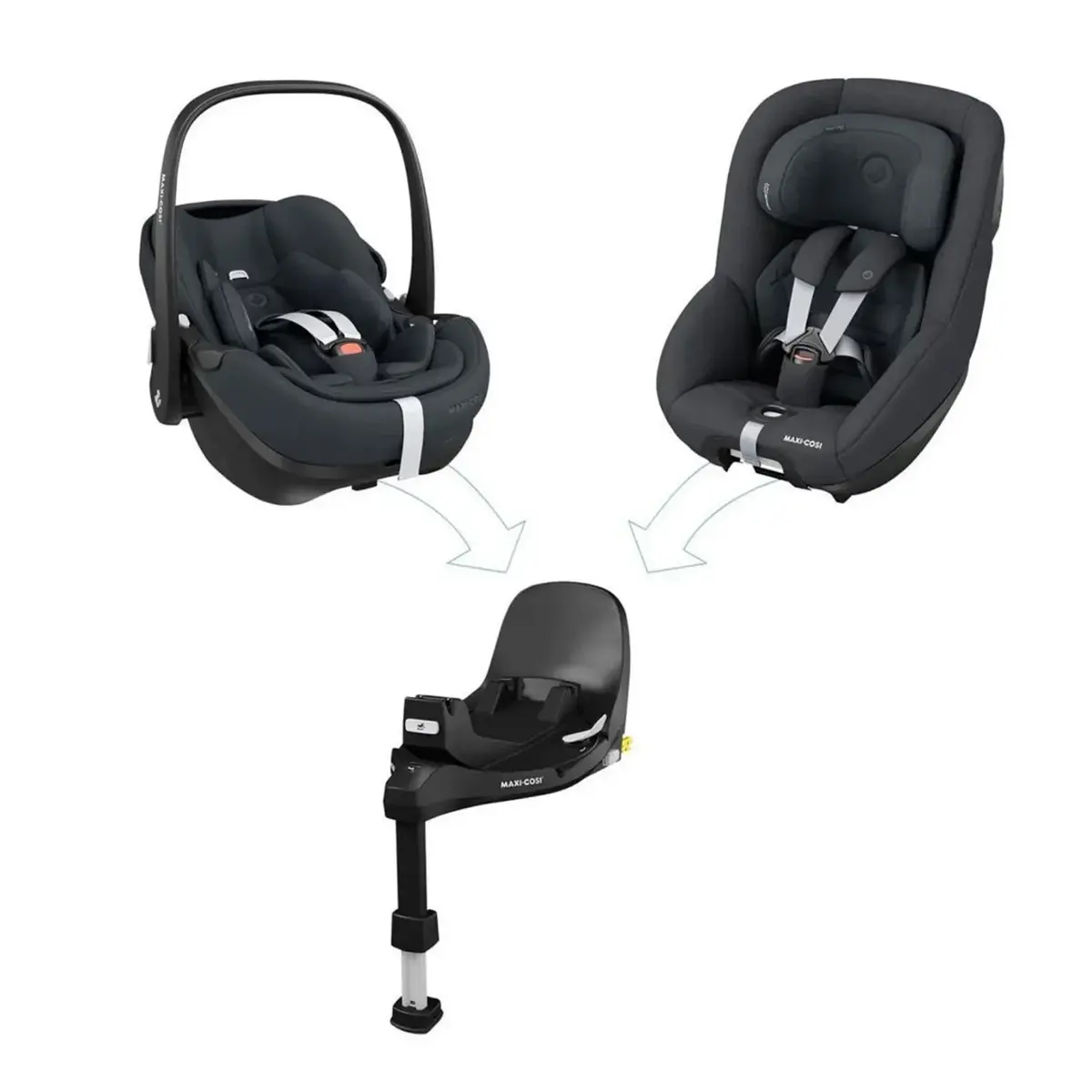 Maxi Cosi Family Fix 360 SlideTech Kızaklı Isofix Baza Black