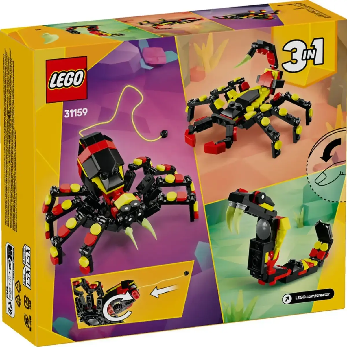 LEGO Şaşırtıcı Örümcek 31159