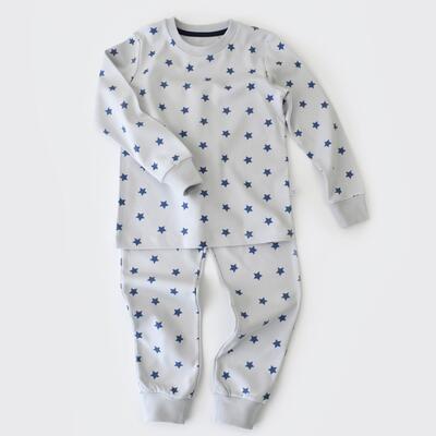 Bibaby Pijama Takımı Starry Nights Gri