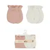 Bistyle Eldiven 2li Bloom White Ekru - Gül Kurusu