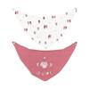 Bibaby Organik Fular Önlük 2li Little Love Rose Dry