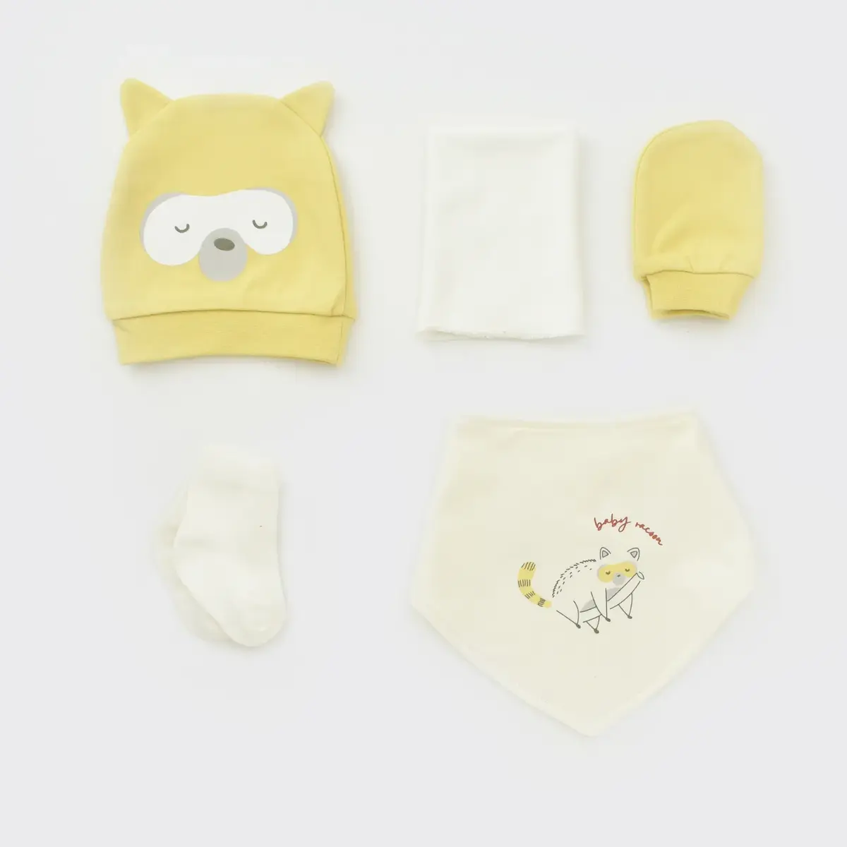 Bibaby Organik Hastane Çıkışı 10lu Baby Racoon Lemon Grass Vanilla Ice