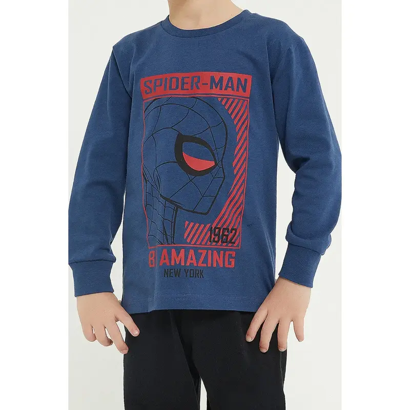 RolyPoly Spider Man Pijama Takımı Cobalt