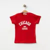 Winimo T-Shirt Chicago Baskılı Kırmızı