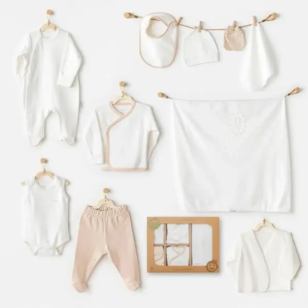 Andy Wawa Hastane Çıkışı 10lu Organik Line Ekru