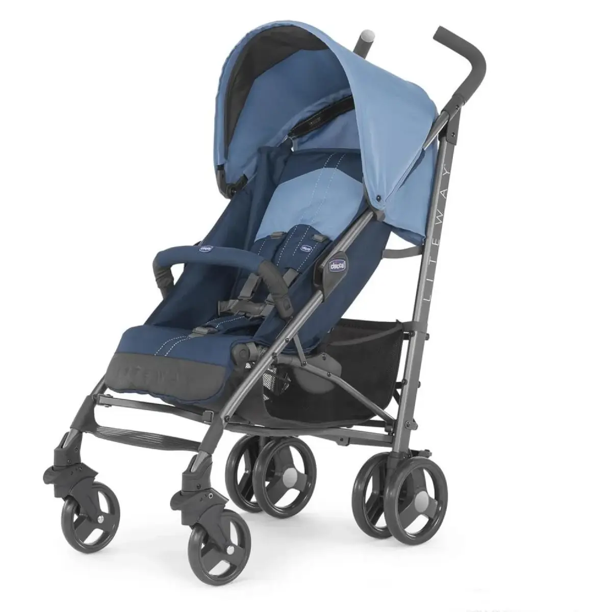 Chicco Lite Way 2 Top Bebek Arabası Blue