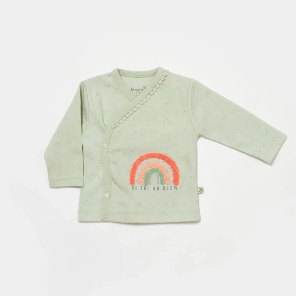 Bibaby Organik 3lü Takım Tiny Birds Ekru - Yeşil
