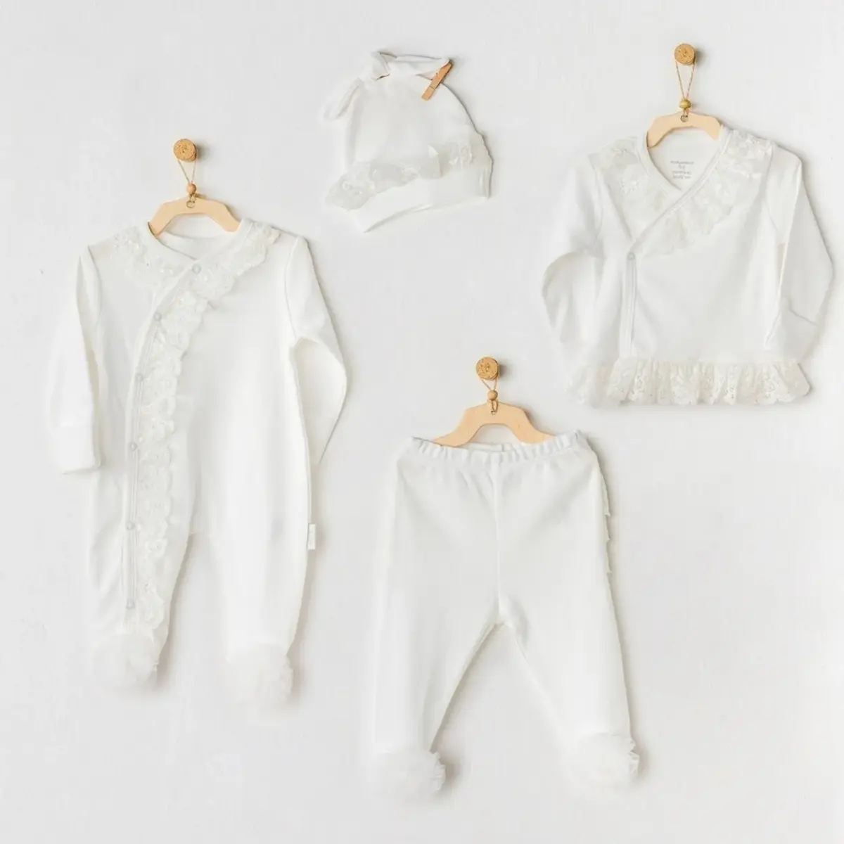 Andy Wawa Hastane Çıkışı 4lü Tulle Chic Girl Ekru Andy Wawa Hastane Çıkışı 4lü Tulle Chic Girl Ekru