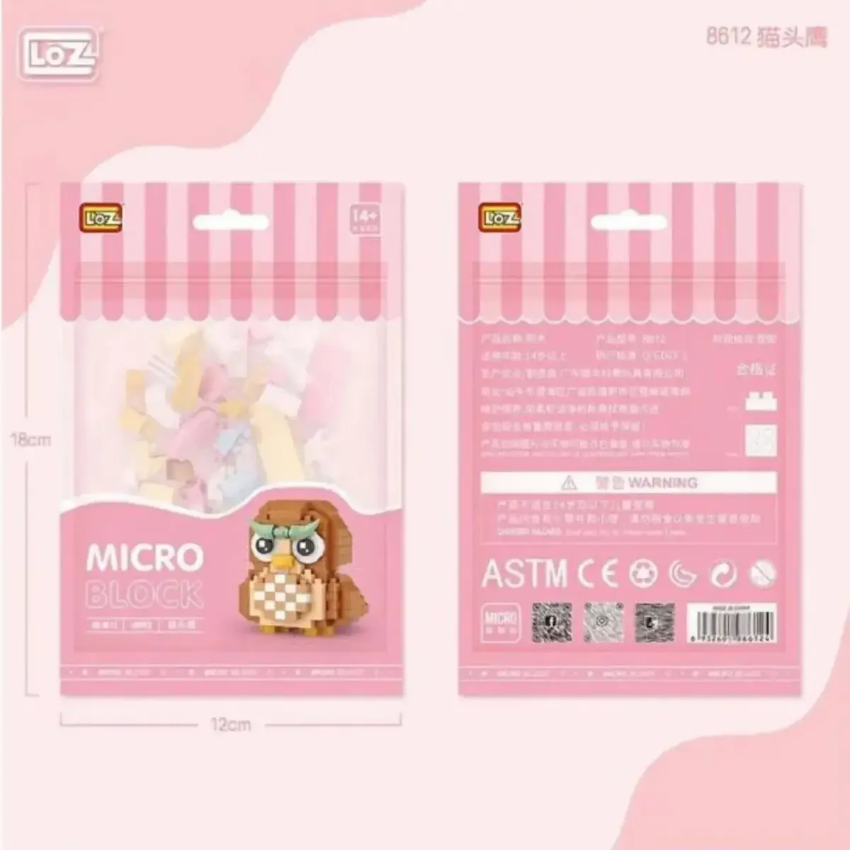 Micro Blok Baykuş 180 Parça