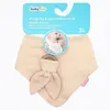 Babyjem Ahşap Diş Kaşıyıcılı Bürümcük Müslin Önlük Somon