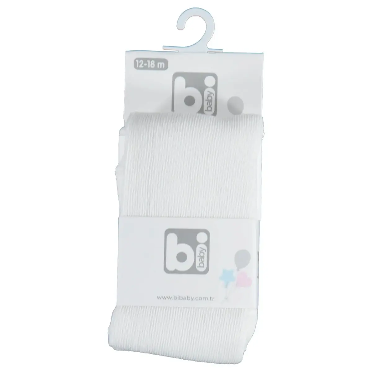 Bibaby Çorap Külotlu Klasik Düz Ekru