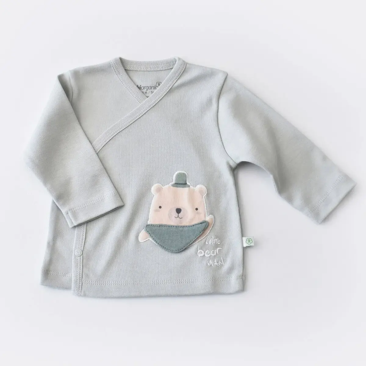 Bibaby Organik Hastane Çıkışı 5li Hug Me Bear Yeşil