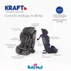 Kraft Core Fix Oto Koltuğu 9-36 Kg Siyah