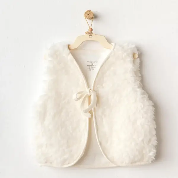 Andy Wawa Yelek Plush Basic Ekru