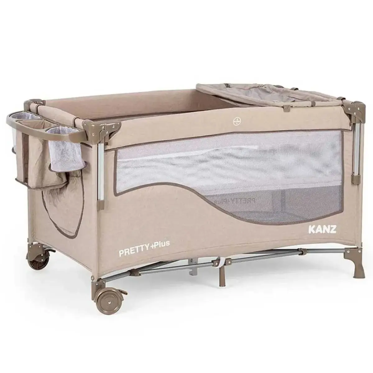 Kanz Pretty Plus Anne Yanı Park Yatak 70x120 cm Kahve Kanz Pretty Plus Anne Yanı Park Yatak 70x120 cm Kahve