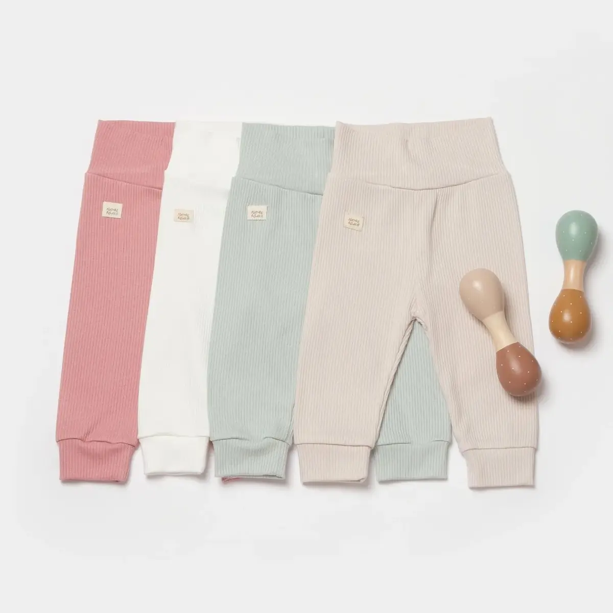Bibaby Organik Pantolon Modal Nature Relax Bej