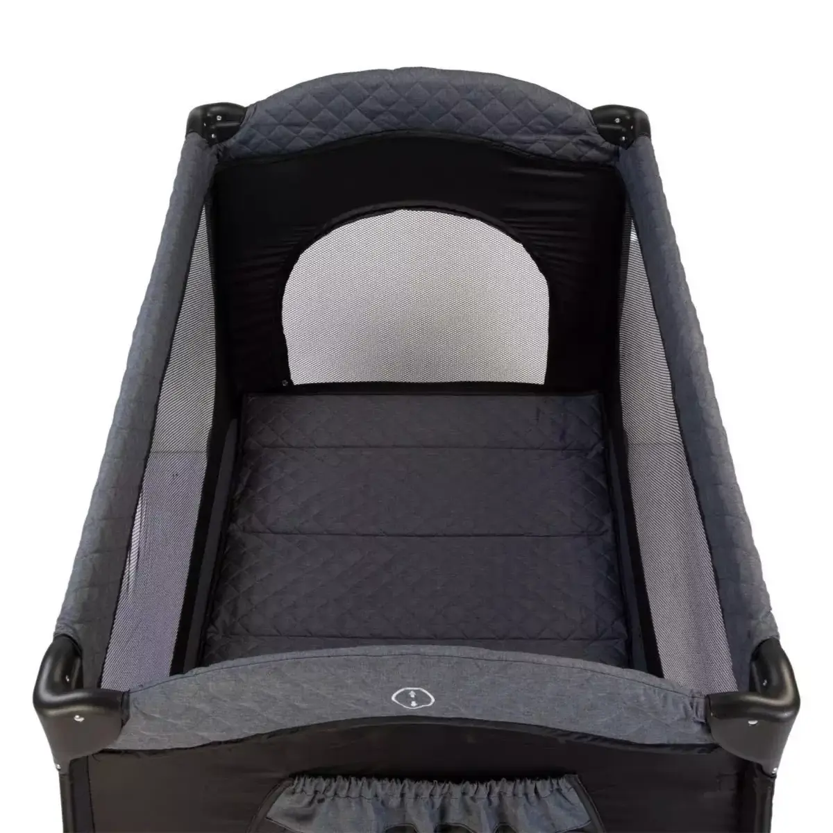 Kraft Monaco Dönenceli Oyun Parkı 70x120 cm Black