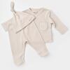 Bibaby Organik Zıbın Takımı 3lü Soft Modal Bej