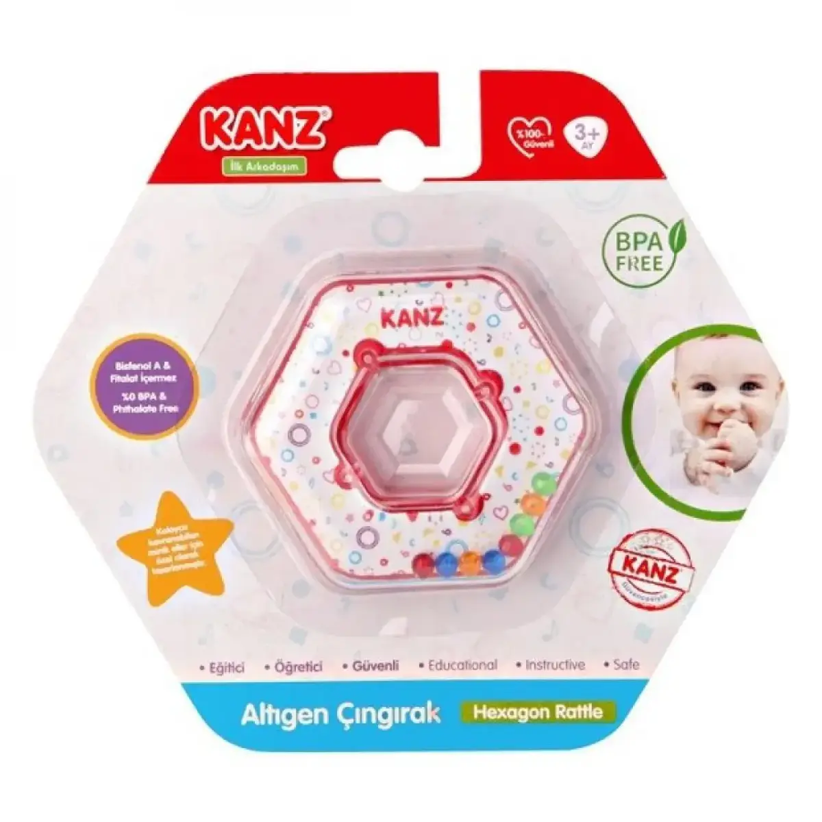 Kanz Altıgen Çıngırak 