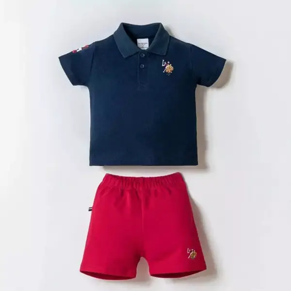 U.S. Polo 2li Takım Şortlu Lacivert Lacivert