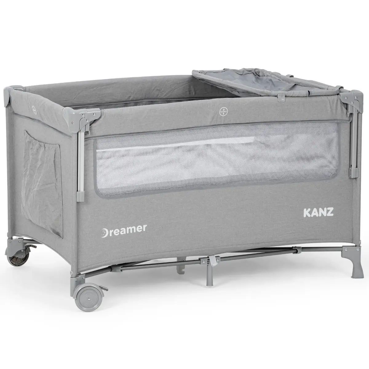 Kanz Dreamer Anne Yanı Oyun Parkı 70x120 cm Gri Kanz Dreamer Anne Yanı Oyun Parkı 70x120 cm Gri