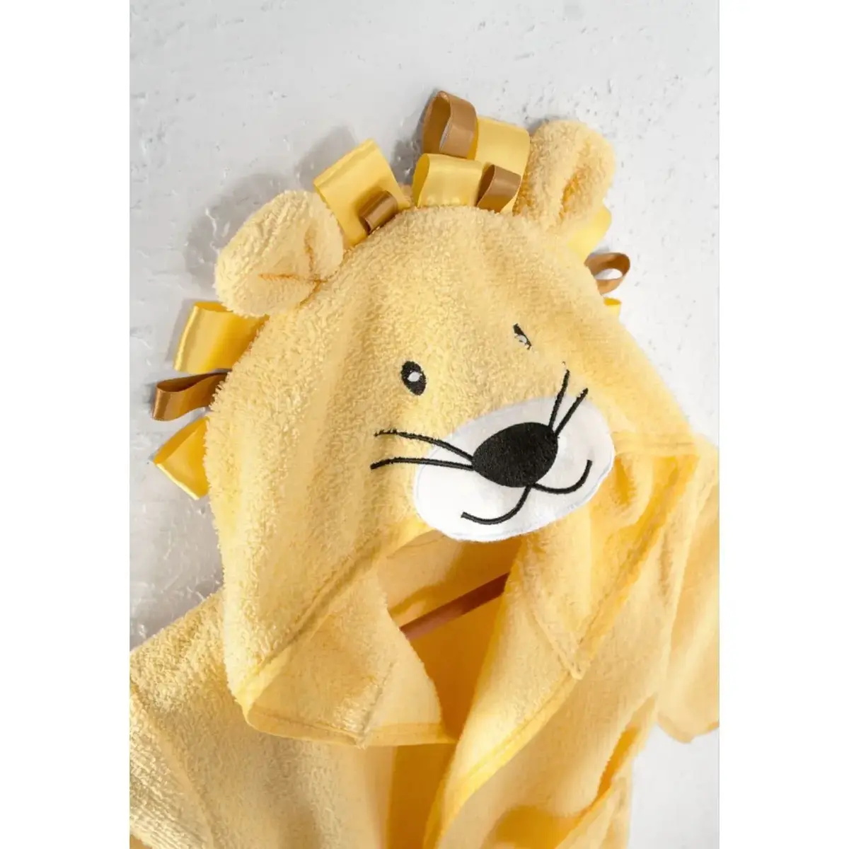 Angeltouch Bebek Bornozu Figürlü Sarı