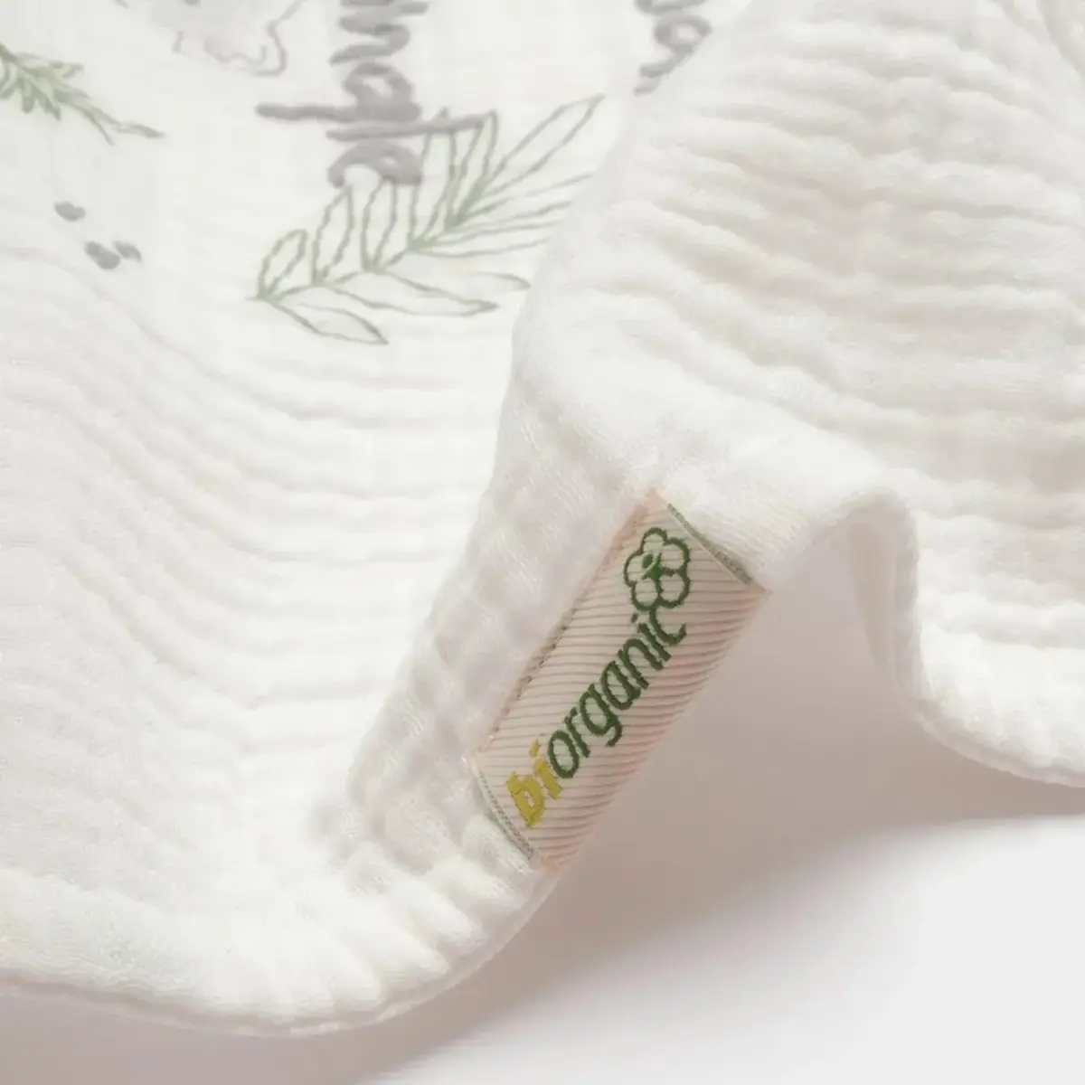 Bibaby Organik Müslin Battaniye Koala Jungle Gri