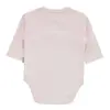Mini Damla Body Uzun Kol Armalı Pembe