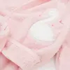 Bibaby Bornoz Takımı Swan Pembe