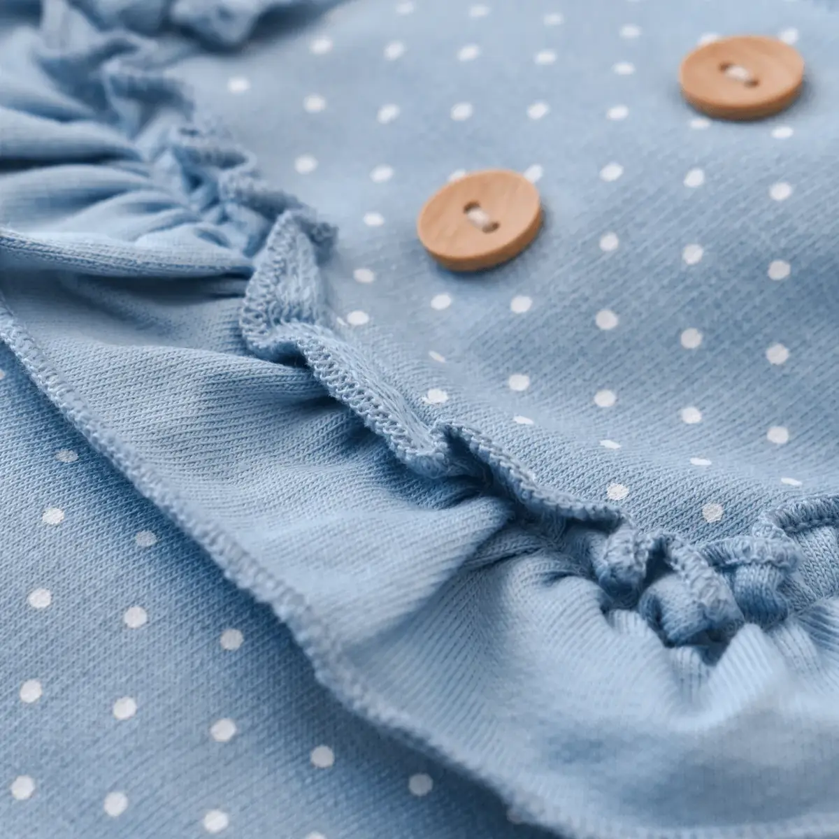 Bibaby Organik Salopet Wild Flowers Spring Blue