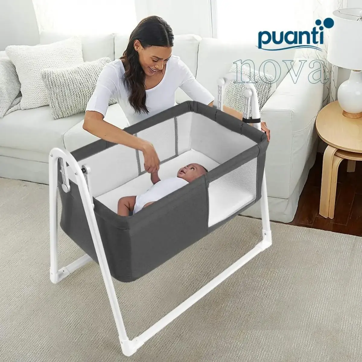 Puanti Nova Beşik Gri