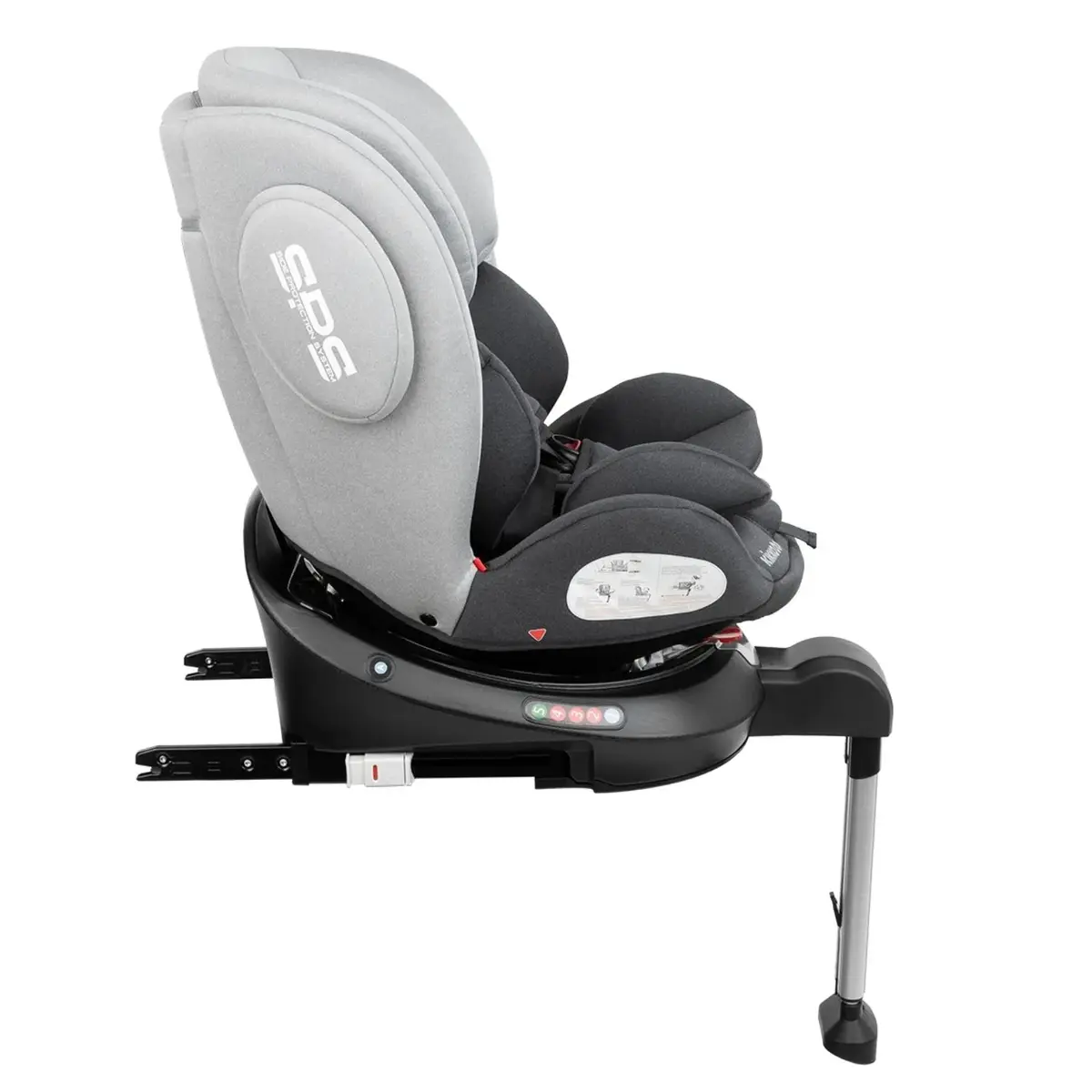 Kikka Boo Ronda Isofixli Oto Koltuğu 0-36 Kg Light Grey