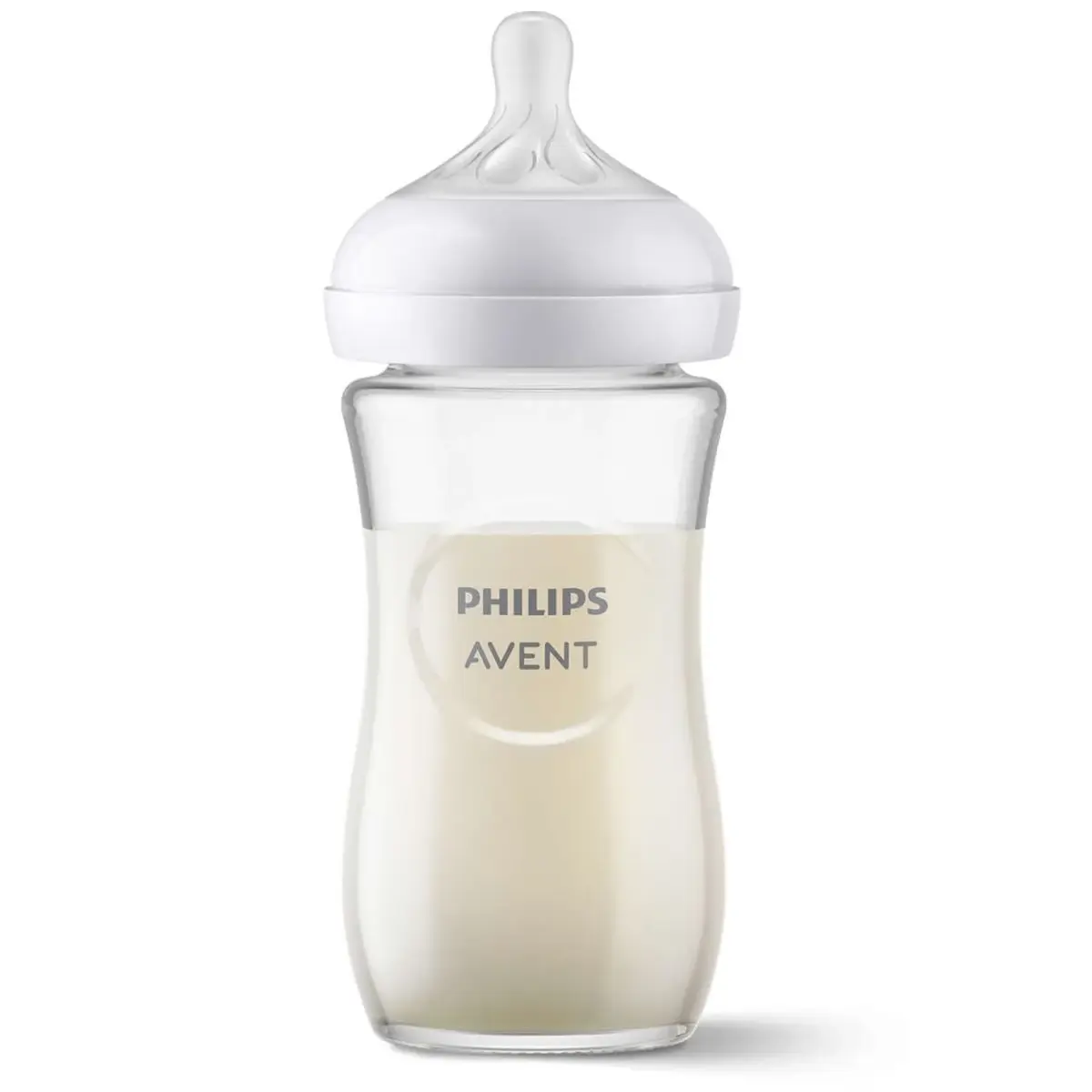 Philips Avent Doğal Tepkili Cam Biberon 240ml 1+ Ay