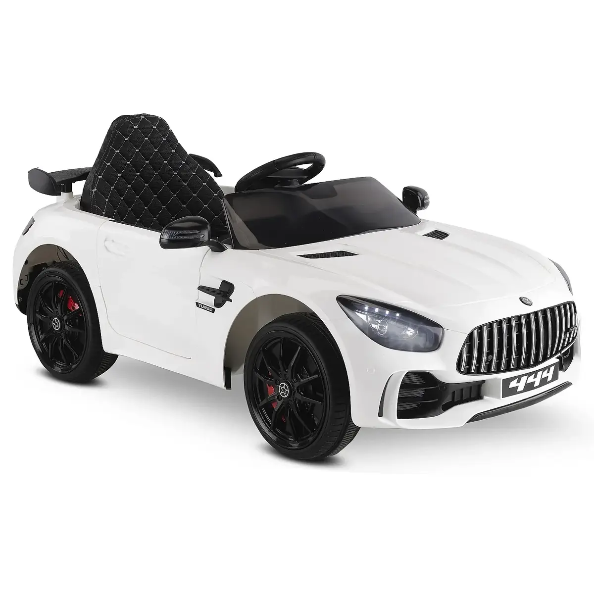 Babyhope 444 GTR Sport Akülü Araba Beyaz 12V