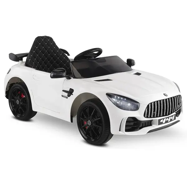 Babyhope 444 GTR Sport Akülü Araba Beyaz 12V