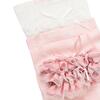 Bibaby Organik Çorap Külotlu Jakarlı Dantelli Pembe