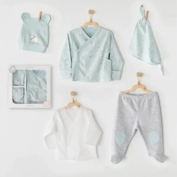 Andy Wawa Hastane Çıkışı 5li Little Polar Bear Mint